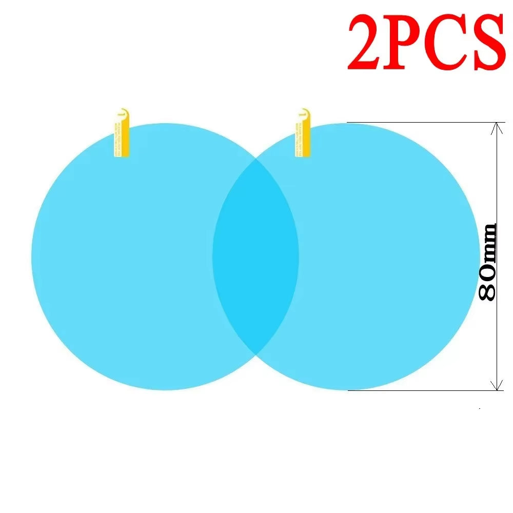 Car Soft anti Fog Film Car Rear Mirror Protective Film Window Clear Rainproof Rear View Mirror Protective Anti-Glare Clear Film