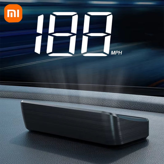 Xiaomi Car Speedometer HUD Head up Display Digital Speed Meter Windshield Projector MPH Auto Electronics Windshield Projector