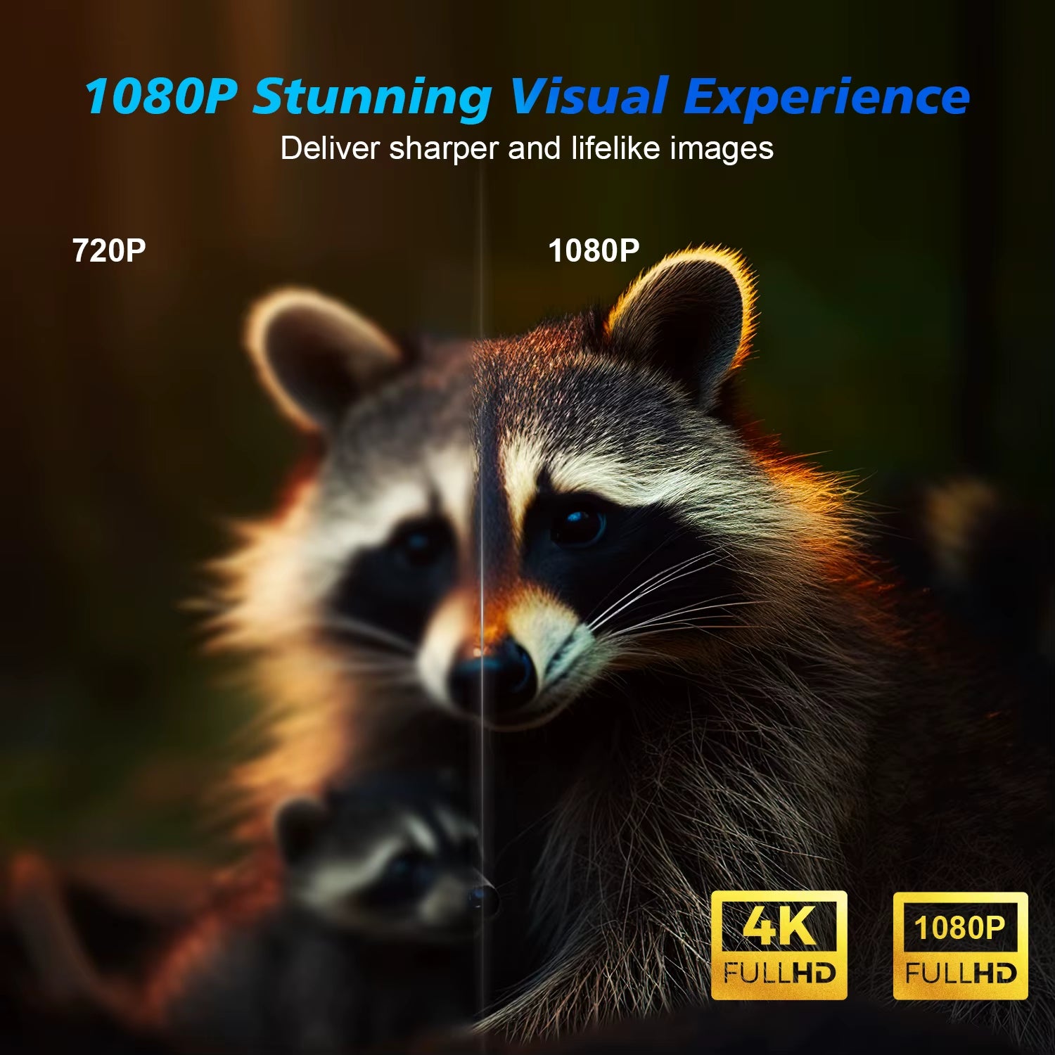 580ANSI Projector Android 11 4K 1080P Wifi6 Voice Control Allwinner H713 Electronic Focus BT 5.0 Home Cinema HY350 Pro