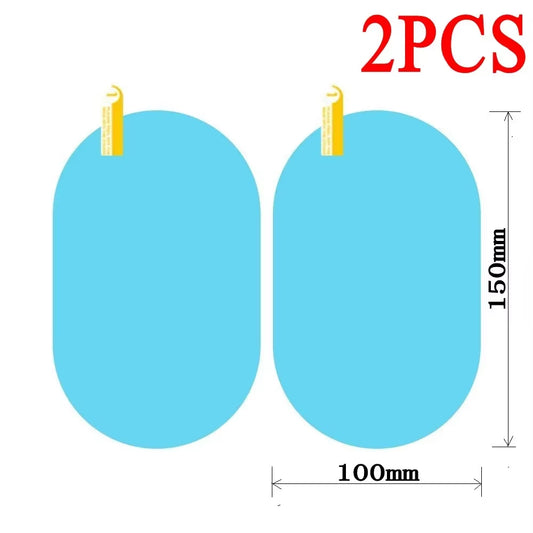 Car Soft anti Fog Film Car Rear Mirror Protective Film Window Clear Rainproof Rear View Mirror Protective Anti-Glare Clear Film