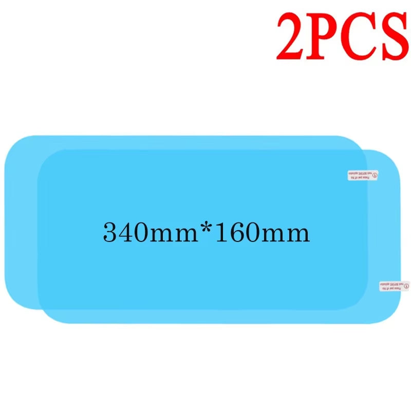 Car Soft anti Fog Film Car Rear Mirror Protective Film Window Clear Rainproof Rear View Mirror Protective Anti-Glare Clear Film