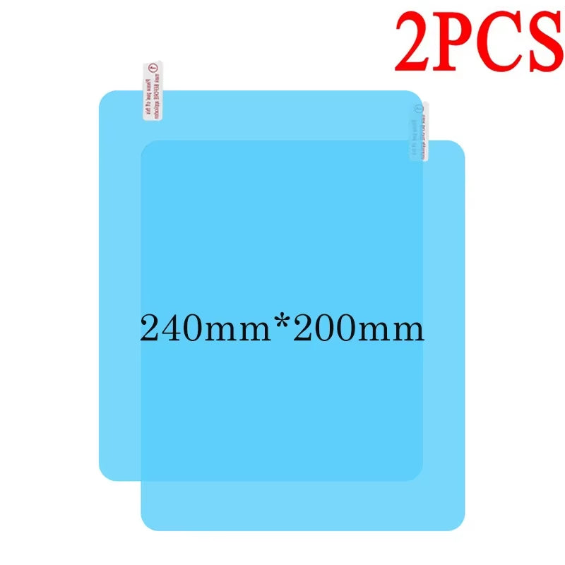 Car Soft anti Fog Film Car Rear Mirror Protective Film Window Clear Rainproof Rear View Mirror Protective Anti-Glare Clear Film