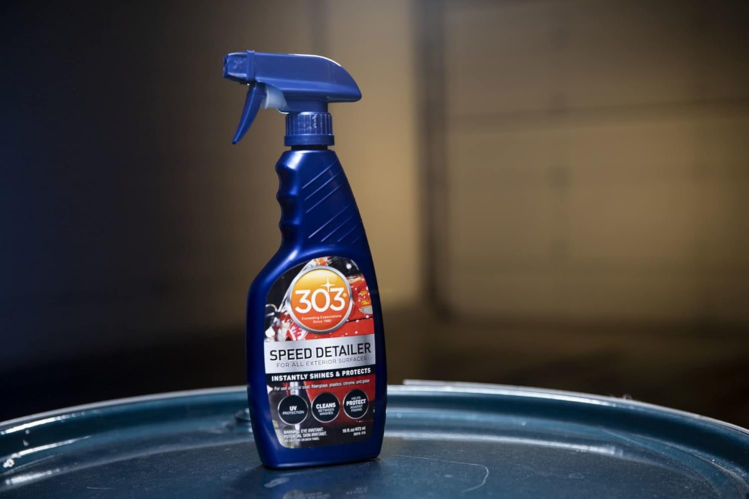 Speed Detailer - for All Exterior Automotive Surfaces - Instantly Shines and Protects Paint - Cleans between Washes - UV Protection, 16 Fl. Oz. (30216CSR) Packaging May Vary