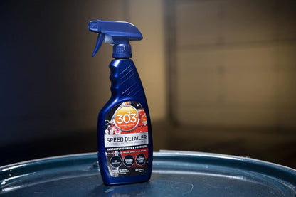 Speed Detailer - for All Exterior Automotive Surfaces - Instantly Shines and Protects Paint - Cleans between Washes - UV Protection, 16 Fl. Oz. (30216CSR) Packaging May Vary